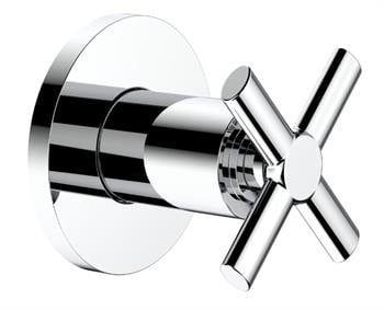 Roca Kesme Valfi, Aqua Cross, Krom, 1/2