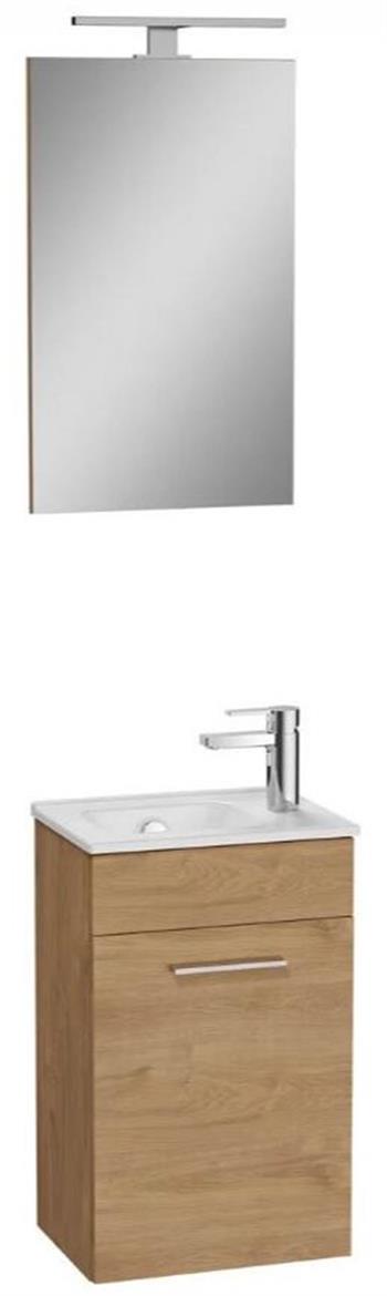 Vitra Mia Banyo Dolabı Seti 40Cm,Kapaklı Altın Meşe 67089