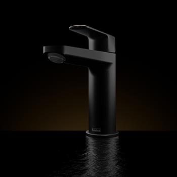 Teska Lavabo Bataryası, Quars, Full Siyah, E5618