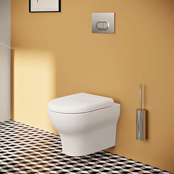 VitrA Asma Klozet, Zentrum Round SmoothFlush, 52 cm, 7786L003-0090