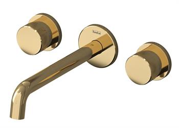 Teska Lavabo Bataryası, Tria, Ankastre, Altın, E5217