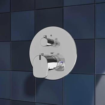 Artema Banyo Bataryası, Ankastre, Termostatik (V-Box Sıva Üstü Grubu) Krom, A42694