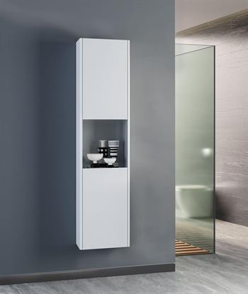 Orka Duden 40 cm Beyaz Banyo Boy Çamaşır Dolabı