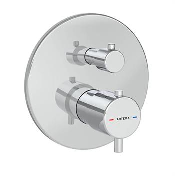 Artema Banyo Bataryası, Flow Soft, Termostatik Ankastre  (V-Box Sıva Üstü Grubu) A43258