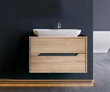 Orka Galia 80 cm Legnano Banyo Dolabı Alt Modül ve Lavabo