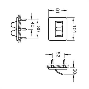 Artema Askı, Somnia, İkili, Krom, A44500