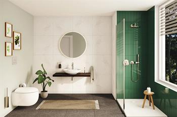 Vitra Lavabo, Memoria, Yuvarlak, Çanak, 50 cm, Mat Beyaz, 5880B401-0563