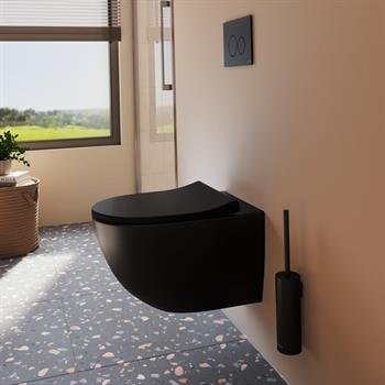 VitrA Asma Klozet, Sento Rim-Ex, Mat Siyah, 7748B083-0101