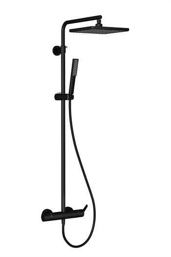 Teska Mix, Devon, İki Yönlü, Kare, Full Siyah, DK2308