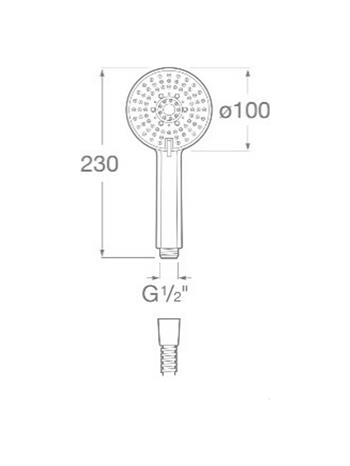 Roca Banyo Seti, Carelia Pack Eco, 5Li, Ankastre, Gaga, A5D258AC0K