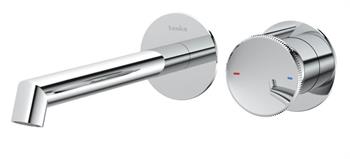 Teska Lavabo Bataryası, Arte, Ankastre, Krom, E5506