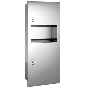 Artema Arkitekta Kağıt Havluluk-Çöp Kovası, Paslanmaz Çelik, A44970 