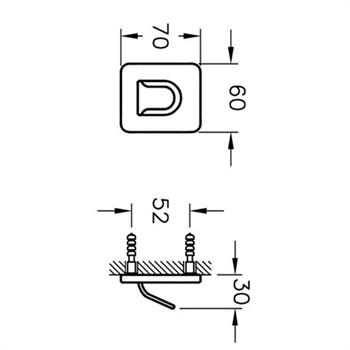 Artema Askı, Somnia, Krom, A44493