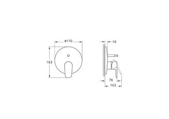 Artema Banyo Bataryası , Flow Soft, Ankastre (Sıva Üstü Grubu) A43198