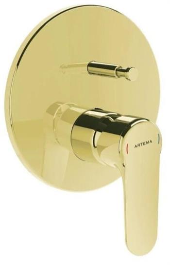 Artema Banyo Bataryası, Root Round, Ankastre, Soft Altın (Sıva Üstü Grubu) A4272774