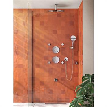 Artema Banyo Bataryası, Root Round, Termostatik Ankastre, (V-Box Sıva Üstü Grubu) A42694