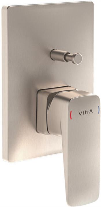 Artema Banyo Bataryası, Root Square, Ankastre, Fırçalı Nikel (Sıva Üstü Grubu) A4275234EXP