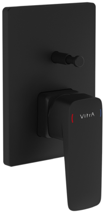 Artema Banyo Bataryası, Root Square, Ankastre, Mat Siyah (Sıva Üstü Grubu) A4275236EXP