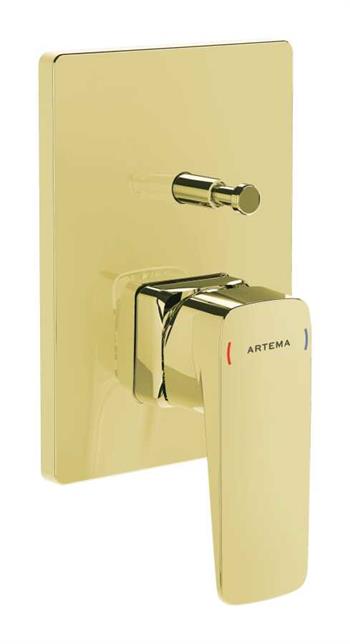 Artema Banyo Bataryası,Root Square, Ankastre, Altın (Sıva Üstü Grubu) A4275223