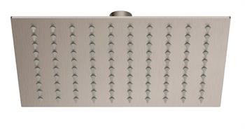 Artema Duş Başlığı, Bliss Square 1F, 23 cm, Fırçalı Nikel, A4579234