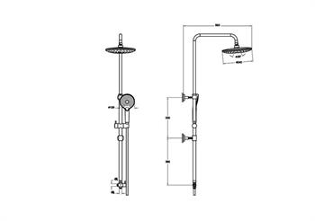 Artema Duş Kolonu, Bliss Square, A45788
