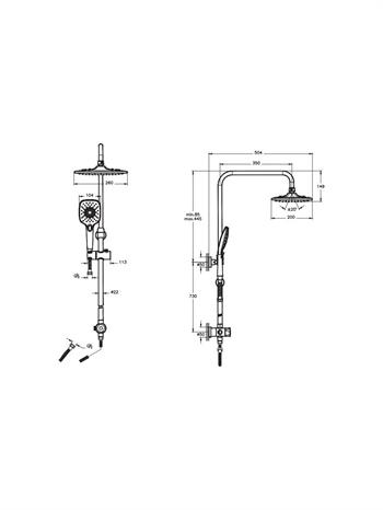 Artema Duş Kolonu, Joy 3S, A45787