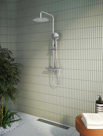 Artema Duş Kolonu ve Termostatik Duş Bataryası Sistemi, AquaHeat Bliss 250, A47201EXP