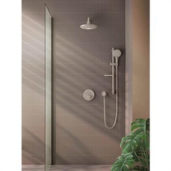 Artema Duşu Takımı, Bliss 3F, Sürgülü El, Fırçalı Nikel, A4574334