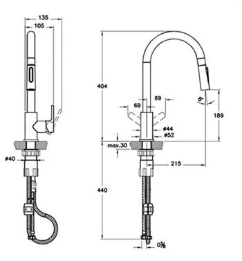 Artema Eviye Bataryası, Masterline Pull-Down, A42162