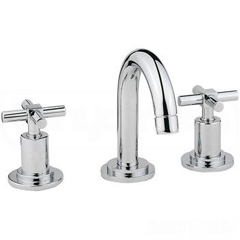 Artema Juno 3 Delikli Ankastre Lavabo Bataryası Krom A40861