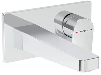 Artema Lavabo Bataryası, Flow Square, Ankastre (Sıva Üstü Grubu) A43180