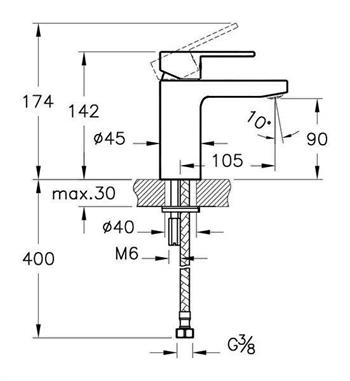 Artema Lavabo Bataryası, Fold S, Krom, A42532
