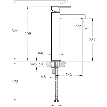 Artema Lavabo Bataryası, Fold S, Tezgah Üstü, A42677