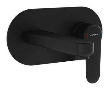 Artema Lavabo Bataryası, Root Round, Ankastre, Mat Siyah (Sıva Üstü Grubu) A4272136