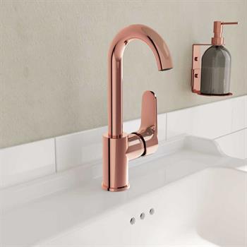 Artema Lavabo Bataryası, Root Round, Döner Borulu, Soft Bakır, A4275429