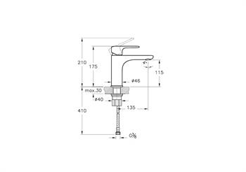 Artema Lavabo Bataryası, Root Round, Soft Bakır, A4270629