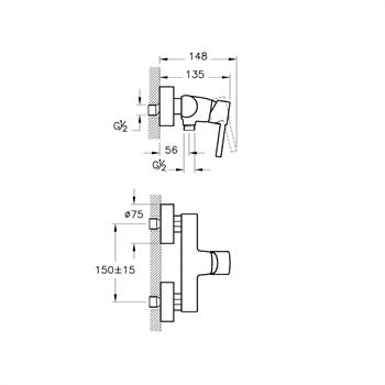 Artema Minimax S Duş Bataryası A41996