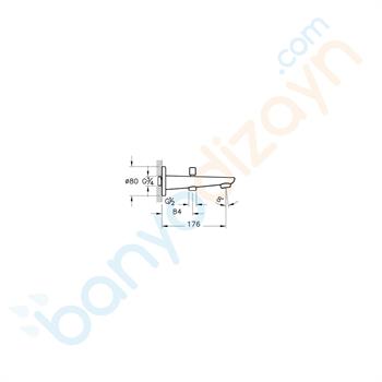 Artema Z-Line Çıkış Ucu (El Duşu Çıkışlı ), A42392 