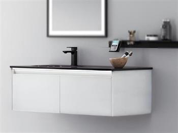 Orka Lisbon 110 cm Beyaz Banyo Dolabı Alt Modül ve Lavabo