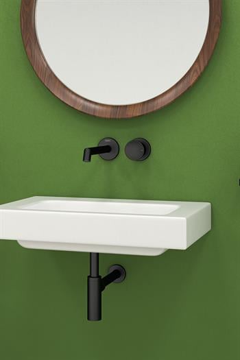 Teska Lavabo Bataryası, Arte, Ankastre, Full Siyah, E5508