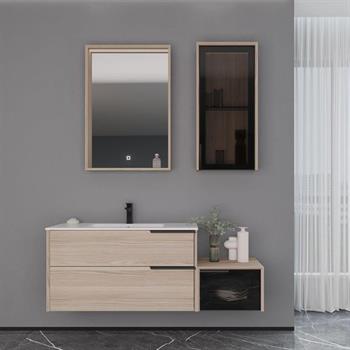Orka Noventa 120 cm Cordoba Banyo Dolabı Takımı