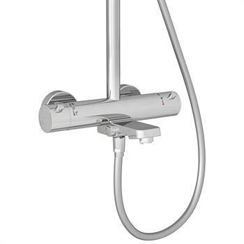 Teska Termostatik, Galaxy, Üç Yönlü, Kare, Krom, DK3101C