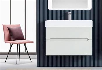 Orka Malta 80 cm Beyaz Banyo Dolabı Alt Modül ve Lavabo