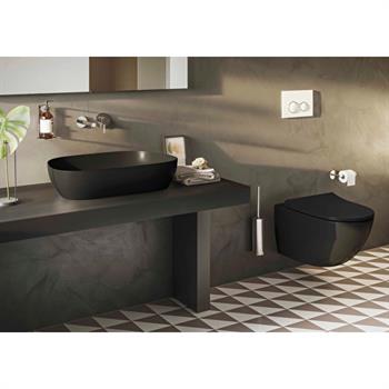 Vitra Lavabo, Outline, Çanak, 63 cm, Mat Siyah, 5993B483-0016