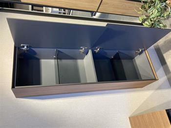 Orka Craft 40 cm Ceviz Banyo Boy Çamaşır Dolabı