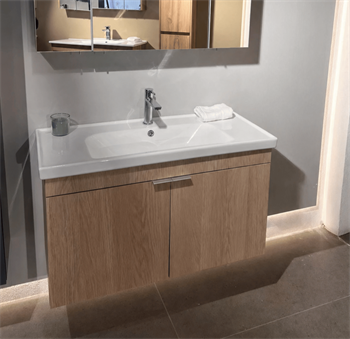 Orka Desna 100 cm, Budva, Banyo Dolabı Alt Modül Ve Lavabo, 5008728