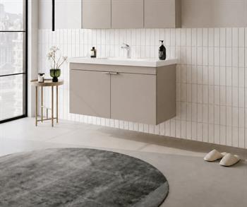 Orka Desna 100 cm, Çöl Beji, Banyo Dolabı Alt Modül Ve Lavabo, 5008747