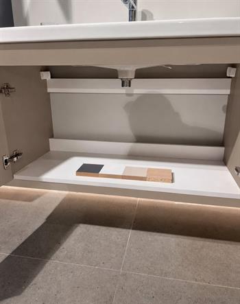Orka Desna 100 cm, Çöl Beji, Banyo Dolabı Alt Modül Ve Lavabo, 5008747