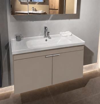 Orka Desna 100 cm, Çöl Beji, Banyo Dolabı Alt Modül Ve Lavabo, 5008747
