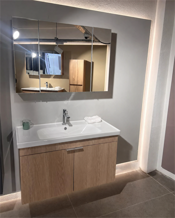 Orka Desna 100 cm, Budva, Banyo Dolabı Takımı, (Dolaplı Ayna), 5008729